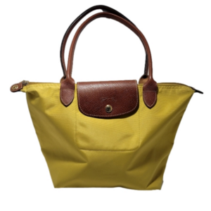 longchamp le pliage small mustard yellow